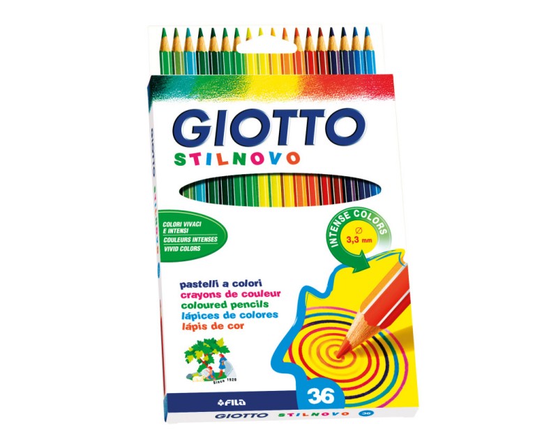 Pastelli cancellabili GIOTTO Stilnovo 36 Pz
